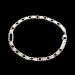 Load image into Gallery viewer, Platinum &amp; Rose Gold Bracelet for Men JL PTB 1335
