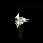 Load image into Gallery viewer, Evara Platinum Rose Diamonds Pendant Set with Blue Sapphire JL PT PE 366

