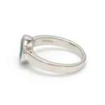 Load image into Gallery viewer, Platinum Ring with Emerald JL PT Emerald
