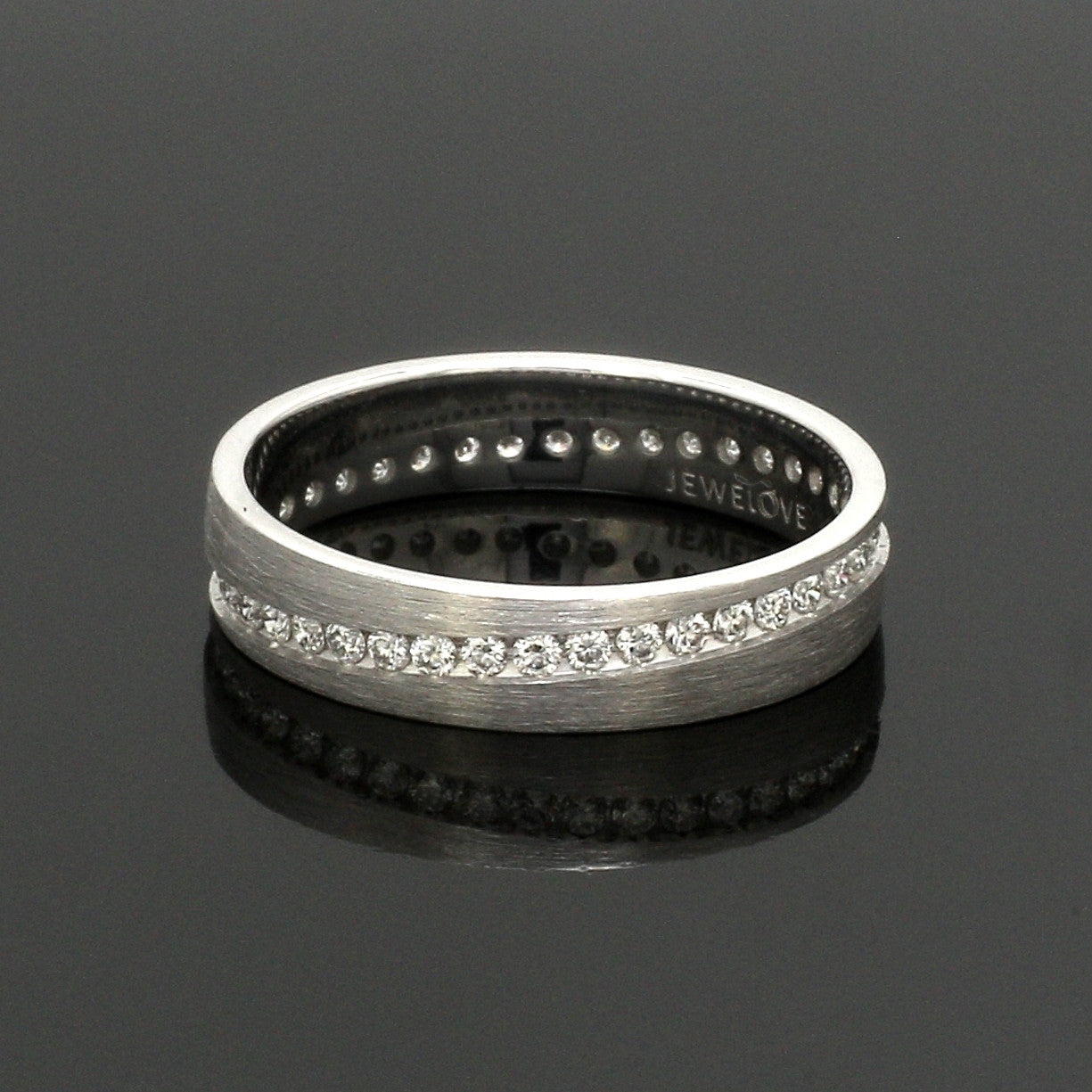 Platinum Diamond Ring for Women JL PT 1416