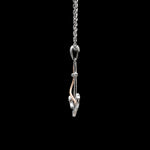 Load image into Gallery viewer, Platinum Anchor Pendant with Rose Gold for Sailors JL PT P 320   Jewelove.US
