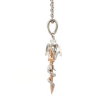 Load image into Gallery viewer, Platinum Rose Gold Dragon Unisex Pendant  JL PT P 361

