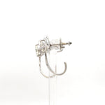 Load image into Gallery viewer, 2-Carat Lab Grown Solitaire Platinum Earrings JL PT E LG-373
