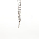 Load image into Gallery viewer, Platinum Heart Pendant with Chain JL PT P 368
