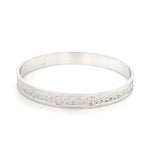 Load image into Gallery viewer, 6mm Platinum Kada for Women JL PTB 1322

