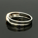 Load image into Gallery viewer, Platinum Love Bands with Rose Gold &amp; Diamonds JL PT 1438
