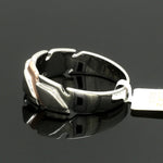 Load image into Gallery viewer, Men of Platinum | Rose Gold Heavy Ring for Men JL PT MSD 110
