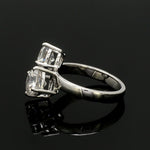 Load image into Gallery viewer, Lab Grown Cushion cut Diamond Platinum Engagement Ring JL PT LG-1434
