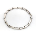 Load image into Gallery viewer, 4.5mm Platinum Light Weight Bracelet for Men JL PTB 1301
