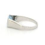 Load image into Gallery viewer, 2.25-Carat Blue Topaz Platinum Ring JL PT 1439
