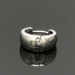 Load image into Gallery viewer, Plain Platinum Earring Bali for Men JL PT E 370
