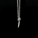 Load image into Gallery viewer, Platinum Heart Pendant with Chain JL PT P 368
