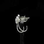 Load image into Gallery viewer, 2-Carat Lab Grown Solitaire Platinum Earrings JL PT E LG-373
