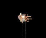 Load image into Gallery viewer, 18K Rose Gold Heart Earrings with Pink &amp; White Diamond JL AU PD 102   Jewelove.US
