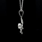 Load image into Gallery viewer, 50-Pointer Solitaire Platinum Name Pendant JL PT P 331   Jewelove.US
