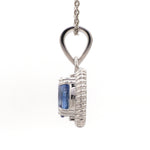 Load image into Gallery viewer, Designer Platinum Pendant with Blue Sapphire JL PT P 321   Jewelove.US
