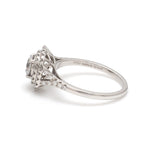 Load image into Gallery viewer, 70-Pointer Solitaire Platinum Double Halo Diamond Spilt Shank Ring JL PT 1268   Jewelove.US
