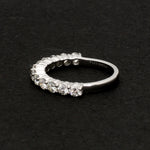 Load image into Gallery viewer, 10 pointer Diamonds Half-Eternity Wedding Band for Women JL PT 918
