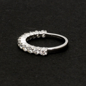 10 pointer Diamonds Half-Eternity Wedding Band for Women JL PT 918