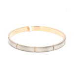 Load image into Gallery viewer, 6.75mm Platinum &amp; Rose Gold Bracelet for Men JL PTB 1078
