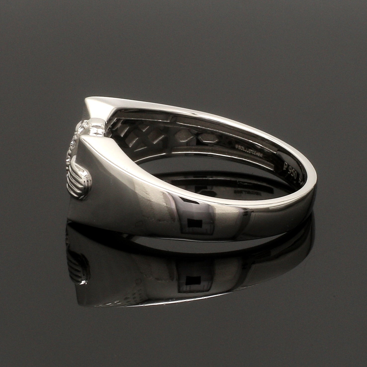 Men of Platinum | Platinum Diamond Ring for Men JL PT 1355   Jewelove.US