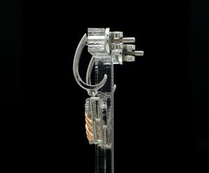 Evara Platinum Rose Gold Diamonds Earrings for Women JL PT E 314   Jewelove.US
