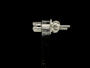10 pointer Solitaire Diamond Earrings in Platinum SJ PTO E 152-B   Jewelove