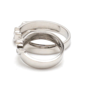 Designer Platinum Love Bands JL PT 119