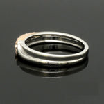 Load image into Gallery viewer, Platinum Love Bands with Rose Gold &amp; Diamonds JL PT 1438
