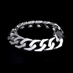 Load image into Gallery viewer, Men of Platinum | 14mm Double Side Heavy Bracelet for Men JL PTB 1379
