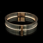 Load image into Gallery viewer, Platinum &amp; 18K Rose Gold Bracelet for Men JL PTB 1221
