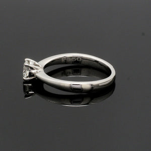 0.30 cts Solitaire Platinum Ring JL PT RS RD 117   Jewelove.US