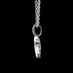 Load image into Gallery viewer, Evara Platinum &amp; Rose Gold Diamonds Heart Pendant JL PT P 322   Jewelove.US
