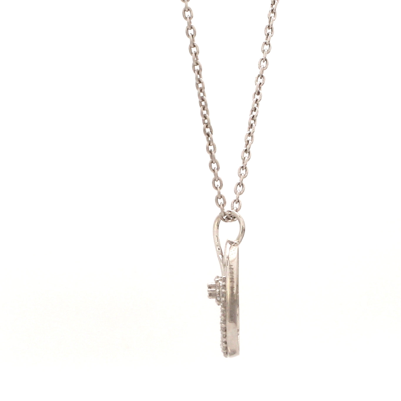 Platinum with Diamond Pendant Set for Women JL PT P 2444