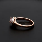 Load image into Gallery viewer, 18K Rose Gold Ring with Pink Diamond for Women JL AU 100   Jewelove.US
