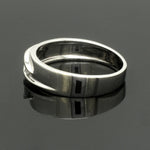 Load image into Gallery viewer, Designer Platinum Love Bands with Diamonds JL PT 152
