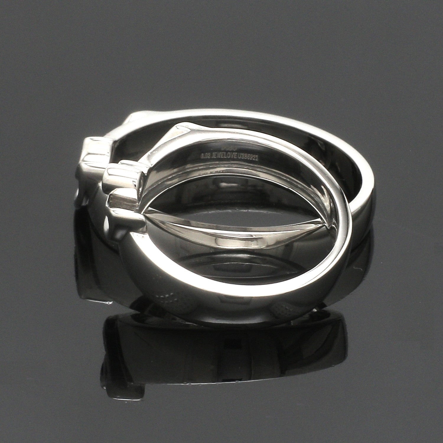 Designer Platinum Love Bands JL PT 119