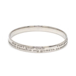 Load image into Gallery viewer, Platinum Engraved Baby Kada for Men JL PTB 1289
