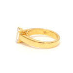 Load image into Gallery viewer, 70-Pointer Emerald Cut Solitaire Diamond 18K Yellow Gold Ring JL AU RS EM 127Y   Jewelove.US
