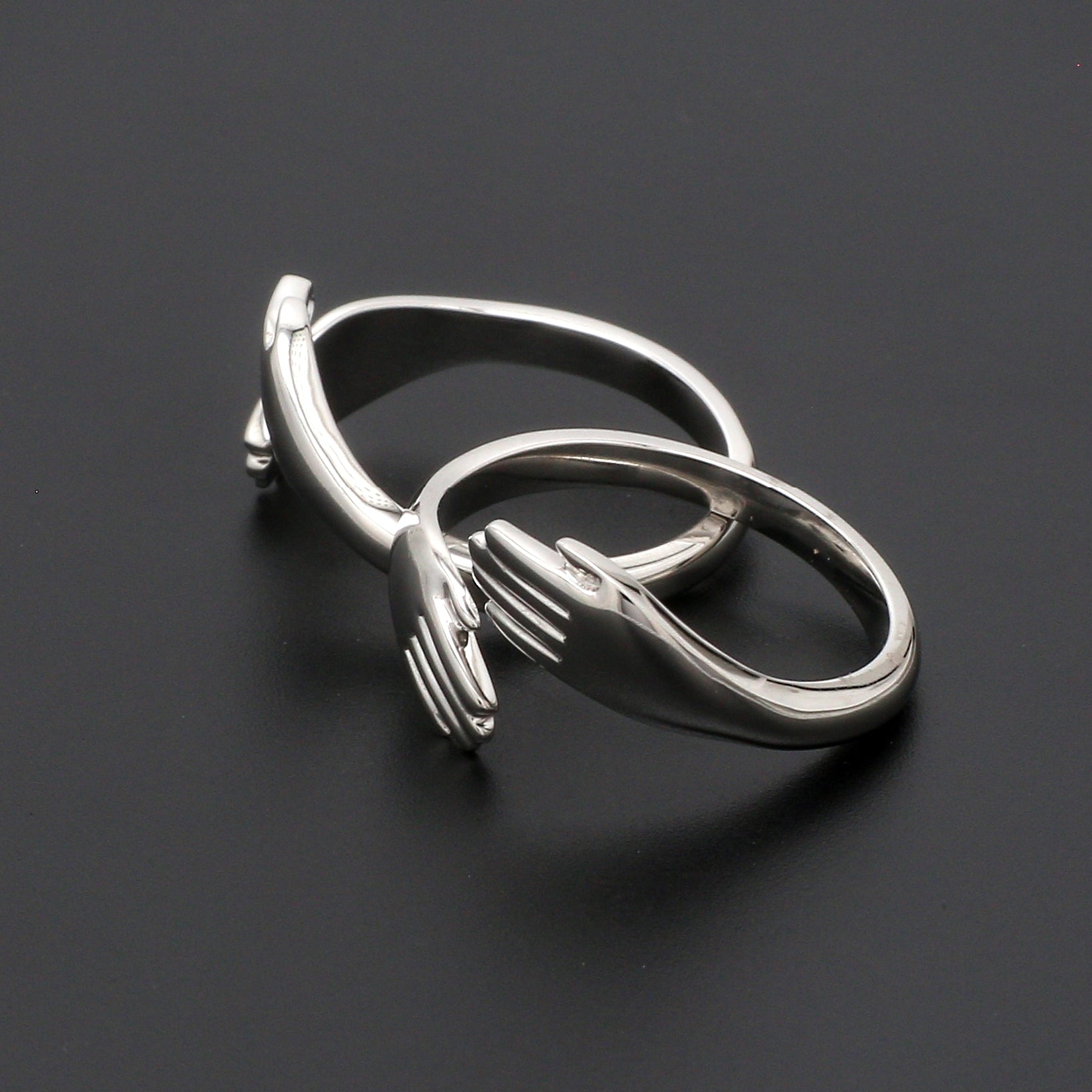 Platinum Hug Unisex Ring JL PT 938