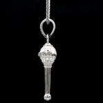 Load image into Gallery viewer, Platinum Hanuman Ji Gada Pendant for Men JL PT Gada-2
