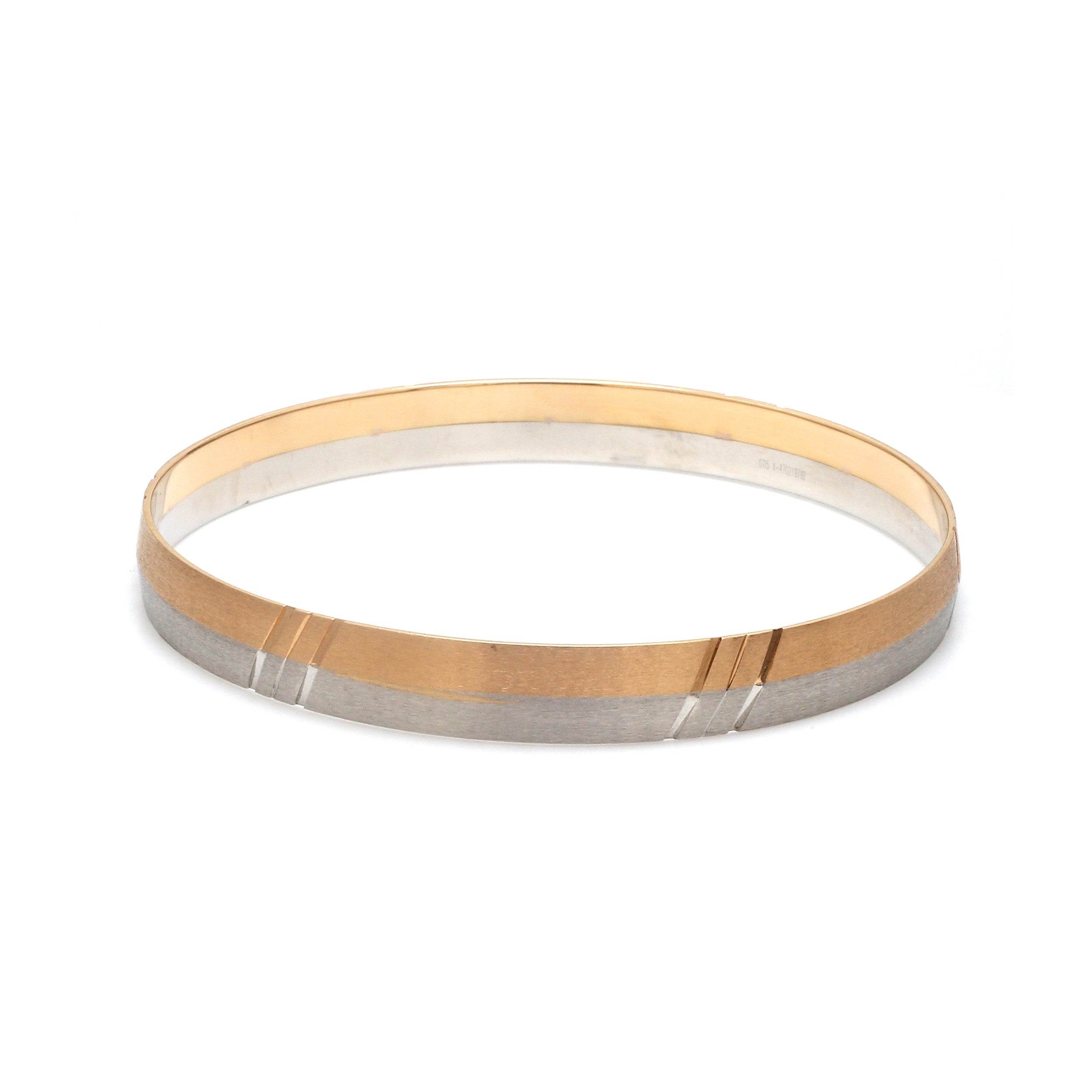 Platinum & Rose Gold Bracelet for Men JL PTB 1293