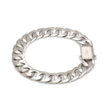 Load image into Gallery viewer, Men of Platinum | 11.75mm Heavy Platinum Bracelet JL PTB 1338
