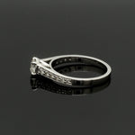 Load image into Gallery viewer, 30-Pointer Solitaire Diamond Shank Platinum Ring JL PT 1324   Jewelove.US
