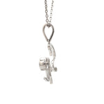 Load image into Gallery viewer, 50-Pointer Solitaire Platinum Name Pendant JL PT P 331   Jewelove.US
