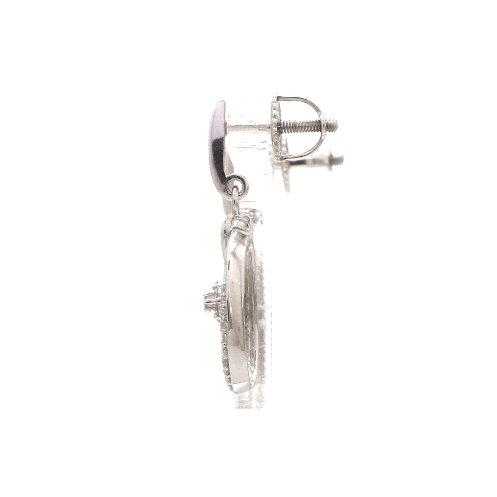 Platinum with Diamond Pendant Set for Women JL PT P 2444