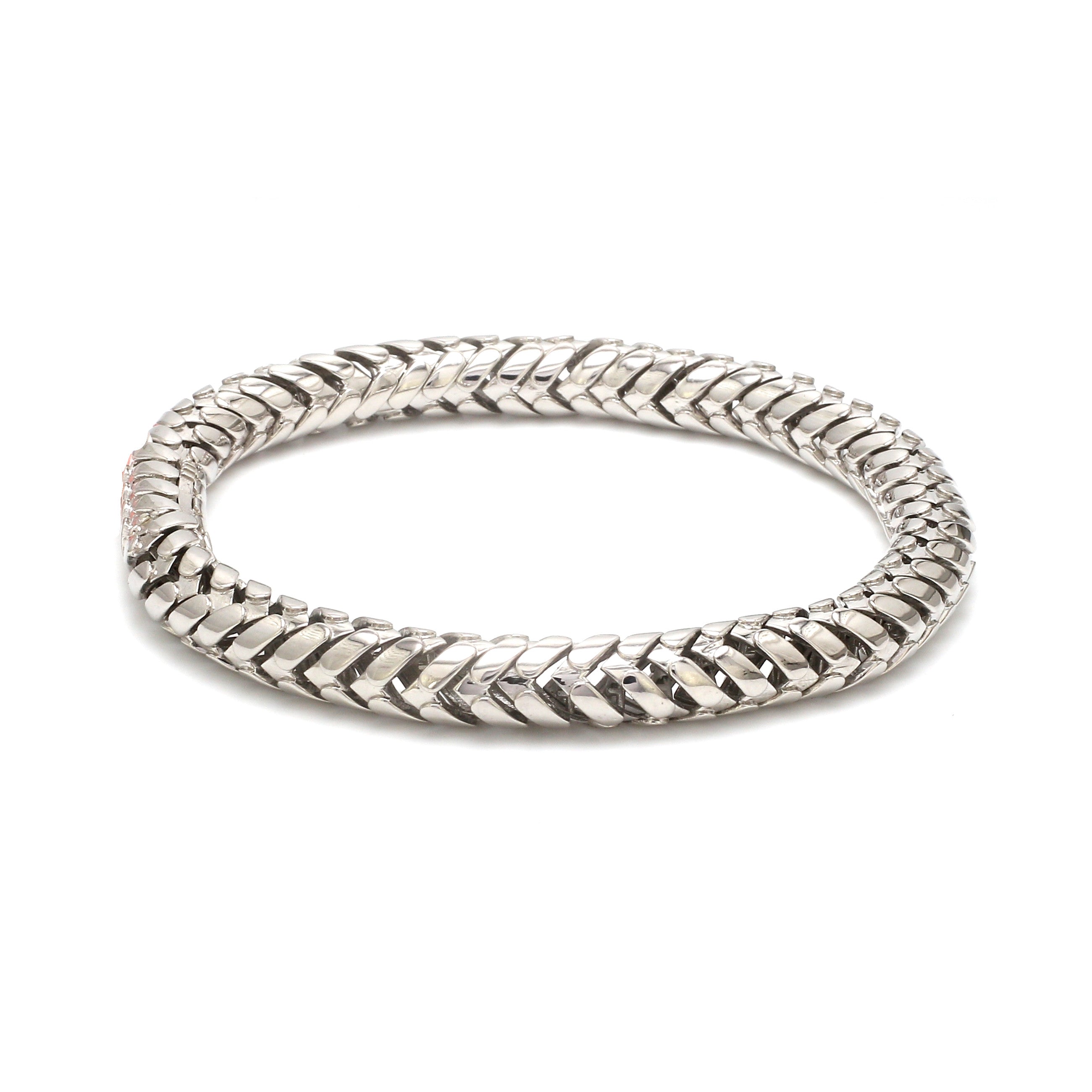 Men of Platinum |  7.75mm Heavy Bracelet for Men JL PTB 1306