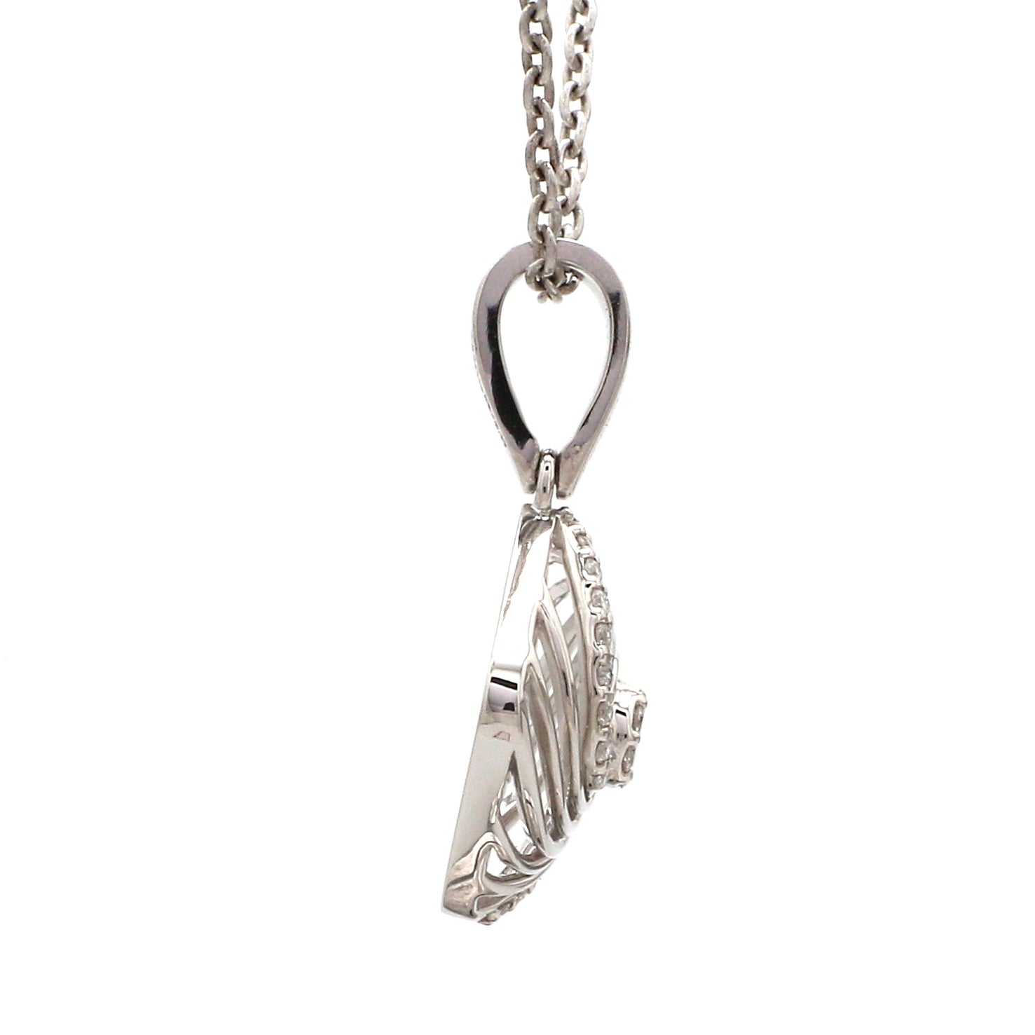 Platinum with Diamond Pendant for Women JL PT P 2453   Jewelove.US