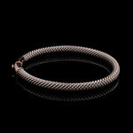 Load image into Gallery viewer, 5mm Platinum &amp; Rose Gold Bracelet for Men JL PTB 1087-RG
