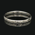 Load image into Gallery viewer, Platinum Engraved Baby Kada for Men JL PTB 1289
